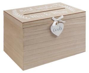 Love Story Best Wishes For The Mr and Mrs Card Box