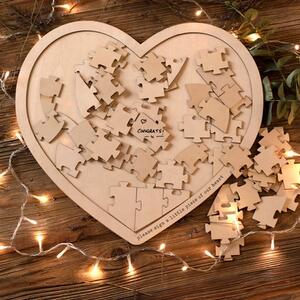 Love Story Wedding Guest Jigsaw Puzzle