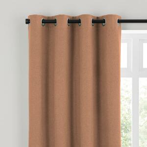 Luna Brushed Blackout Eyelet Curtains