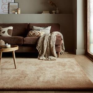 Faroe Wool Look Washable Faux Fur Rug