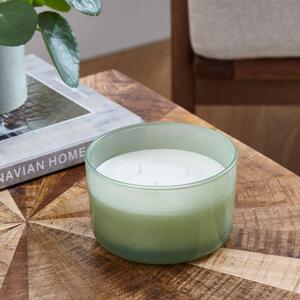 Bergamot and Lime Wick Candle Green