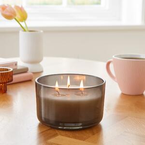 Oud and Amber Wick Candle Black