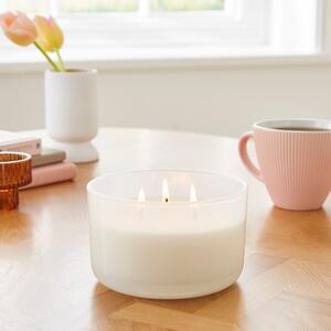 Poppy and Iris Wick Candle White