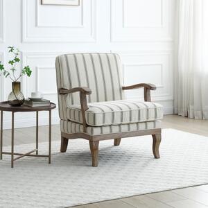 Esme Woven Folkstone Stripe Occasional Chair