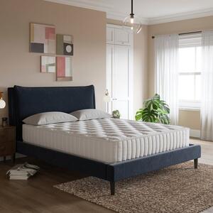 Skylar Velvet Pillow Back Bed Frame