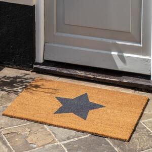 Cedar & Sage Single Star Coir Doormat