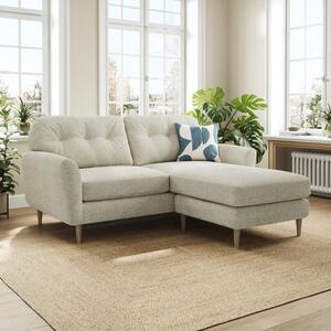 Sven Chunky Chenille Reversible Corner Chaise Sofa