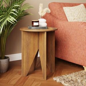 Kalpen Side Table, Mango Wood