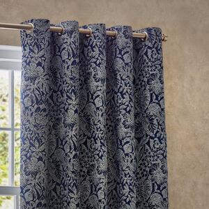 Bali Midnight Eyelet Curtains