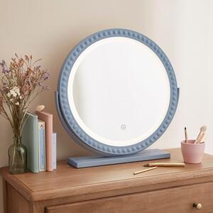 Bobbin Round Touch Dimmable Light Up Dressing Table Mirror