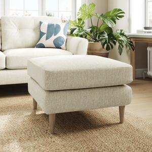 Sven Chunky Chenille Footstool