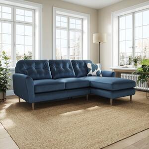 Sven Opulent Velvet Large Corner Chaise Sofa