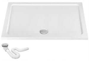 Shower tray Rea Savoy White 80x100
