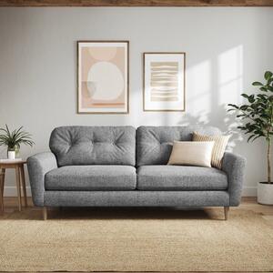 Sven Tonal Weave 4 Seater Sofa