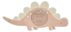 Petit Cheri Pink Stegosaurus Photo Frame