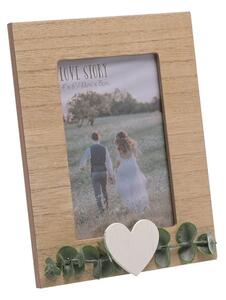 Love Story Rustic Photo Frame