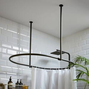 Oval Shower Curtain Rail