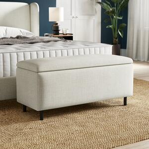 Cocoon Chenille End of Bed Ottoman