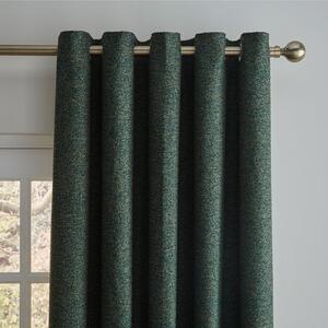 Lorna Boucle Thermal Eyelet Curtains