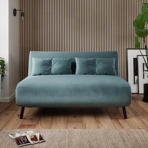 Phoebe Velvet Double Sofa Bed