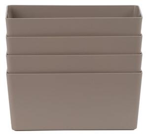 Wham Studio Set of 4 Plastic Storage Basket 4.02