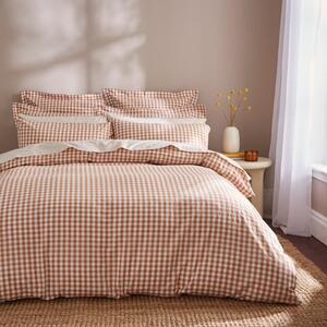 Portloe Woven Gingham Duvet Cover & Pillowcase Set