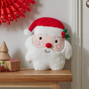 Catherine Lansfield Santa 3D Cushion