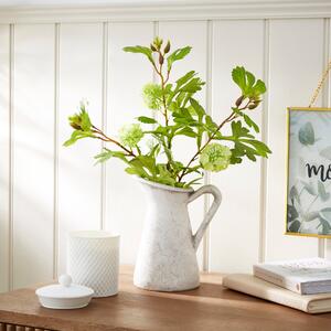 Artifical Plant in Decorative Jug Green