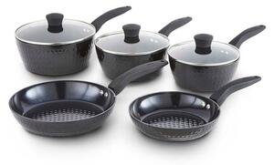 TOWER Diamo 5 Piece Ceramic Pan Set