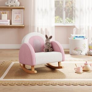 Pink Rainbow Rocking Chair