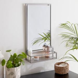 London Rectangle Wall Mirror with Shelf