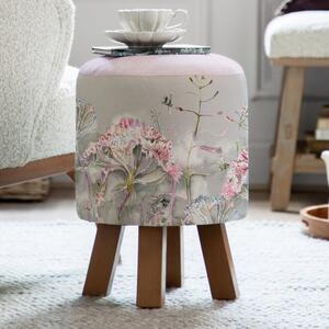 Monty Fabric Footstool