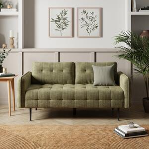 Sadie Quilted Chunky Soft Chenille 3 Seater Sofa