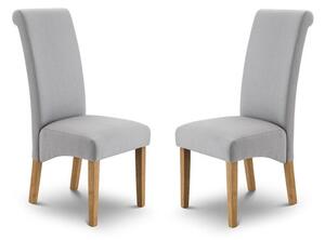 Rio Set Of 2 Scrollback Dining Chairs