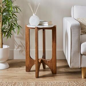 Jae Real Marble Side Table