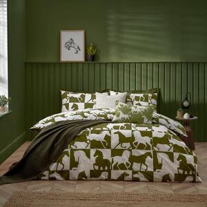 Furn Herve Reversible Duvet Cover and Pillowcase Set