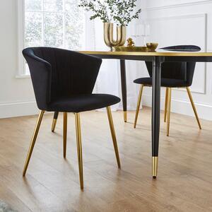 Kendall Dining Chair, Velvet