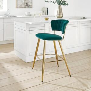 Kendall Bar Stool, Velvet