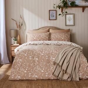 Elsie Botanical Reversible Duvet Cover & Pillowcase Set