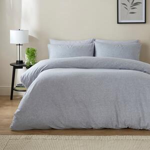 Supersoft Chambray Duvet Cover and Pillowcase Set