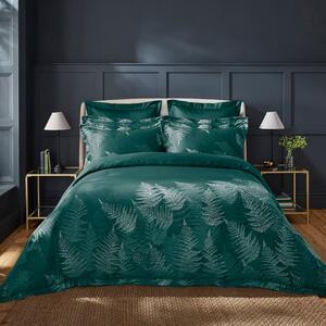 Dorma Emerald Winter Fern Duvet & Pillowcase Set