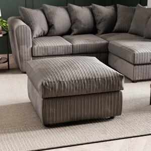 Blake Jumbo Cord Footstool