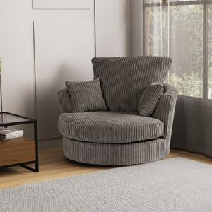 Blake Jumbo Cord Swivel Chair