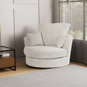 Blake Jumbo Cord Swivel Chair