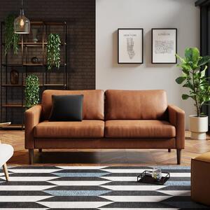 Jacob Faux Leather 3 Seater Sofa