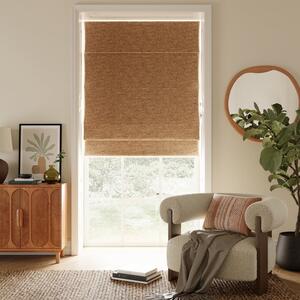 Luna Camel Blackout Roman Blind