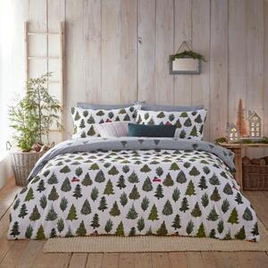 Furn. Evergreen Duvet Cover Set Pine Green