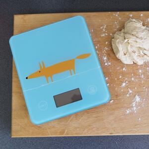 Scion Dexam Mr Fox Blue Electronic Kitchen Scales