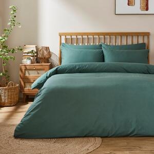 Soft Easycare Polycotton Duvet Cover and Pillowcase Set