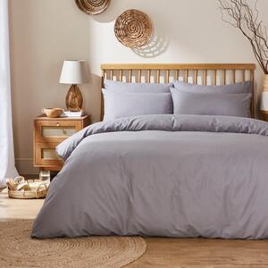 Soft Easycare Polycotton Duvet Cover and Pillowcase Set